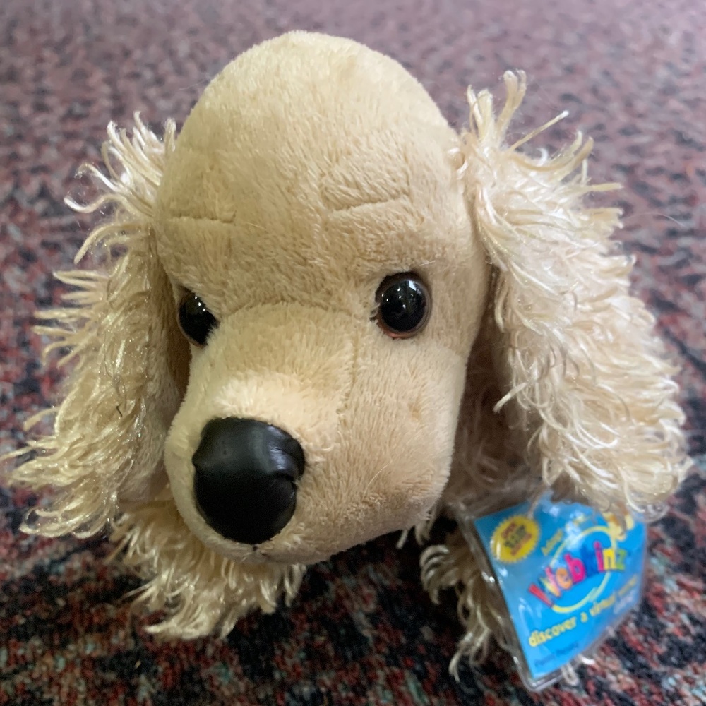 Webkinz American Cocker Plush New with Unused Code
